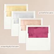 "Fall romance" - Wedding Invitations in Jewelled by Creo Study - Envelope Liner Options