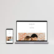 "Margot" - Wedding Invitations in Midnight by Lauren Chism - FREE Wedding Website