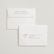 "Margot" - Wedding Invitations in Midnight by Lauren Chism - FREE Recipient Addressing