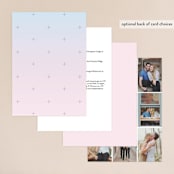 "Desert Rocks" - Wedding Invitations in Sunset by Owl and Toad - Back of Card