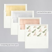 "botanica" - Wedding Invitations in Midnight by Griffinbell Paper Co. - Envelope Liner Options