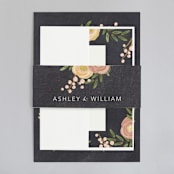 "botanica" - Wedding Invitations in Midnight by Griffinbell Paper Co. - Assembled