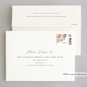 "Wildflower Garden" - Wedding Invitations in Meadow by Wildfield Paper Co - FREE Recipient Addressing