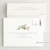 "Romantic Eucalyptus" - Wedding Invitations in Sage by Petra Kern - FREE Recipient Addressing