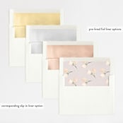 "Romantic Eucalyptus" - Wedding Invitations in Sage by Petra Kern - Envelope Liner Options