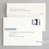 "swirl" - Wedding Invitations in Celestial by Alethea and Ruth - FREE Recipient Addressing
