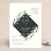 "Oliviers" - Wedding Invitations in Spring by Gwen Bedat - Front