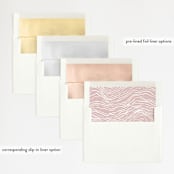 "ridge" - Wedding Invitations in Dusk by Krissy Bengtson - Envelope Liner Options
