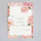 "Peony Gardens" - Wedding Invitations in Peony by Inna Moreva - Assembled