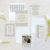 "mudcloth wedding" - Wedding Invitations in Cream by Erin Deegan - Invitation Suite