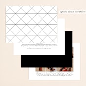 "Harmonie" - Wedding Invitations in Cloud by Carly Reed Walker - Back of Card
