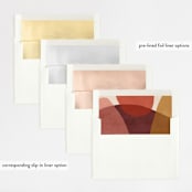 "Galeria" - Wedding Invitations in Autumn Desert by Kelly Schmidt - Envelope Liner Options