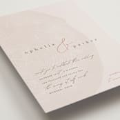 "a hundred years" - Wedding Invitations in Burnt Umber by Robin Ott - Close-Up