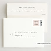"Adora" - Wedding Invitations in Dawn by Leah Bisch - FREE Recipient Addressing