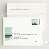 "tissue union" - Wedding Invitations in Cucumber by Carrie Moradi - FREE Recipient Addressing