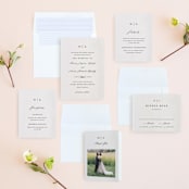 "Crush" - Wedding Invitations in Buttery by Carolyn MacLaren - Invitation Suite