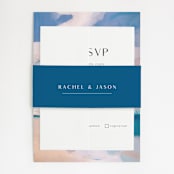 "Sand & Sun" - Wedding Invitations in Ocean by Nicole Walsh - Assembled