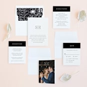 "Elemental" - Wedding Invitations in Cloud by Snow and Ivy - Invitation Suite