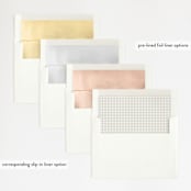 "sweet sweet elegance" - Wedding Invitations in Dutch Cream by frances mathys - Envelope Liner Options