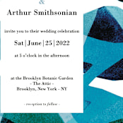 "Drops" - Wedding Invitations in Sea by Bethania Lima - Close-Up