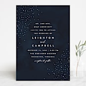 "Celestial" - Wedding Invitations in Night Sky by Carly Reed Walker - Front