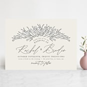 "FancySchmancy" - Wedding Invitations in Classic by Jen Owens - Front