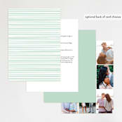 "yuzu" - Wedding Invitations in Lime by chocomocacino - Back of Card
