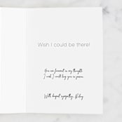 "a Hug for You" - Single Greeting Cards in Tangerine by Everyday Hooray - Customizable Interior Example