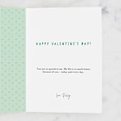 "loveasaurus rex" - Single Greeting Cards in Grass by Karidy Walker - Customizable Interior Example