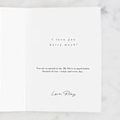 "My Jam" - Single Greeting Cards in Berry by Everett Paper Goods - Customizable Interior Example