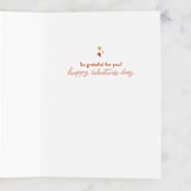 "Teacher Appreciation" - Single Greeting Cards in Apple by Meagan Bateman - Interior