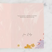 "Blooming heart" - Single Greeting Cards in Rainbow by Anastasia Makarova - Customizable Interior Example