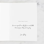 "You, Me, and the Dog" - Single Greeting Cards in Bubblegum by Hannah Williams - Customizable Interior Example