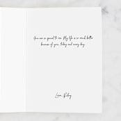 "Pancake" - Single Greeting Cards in Bubblegum by Jen Banks - Customizable Interior Example