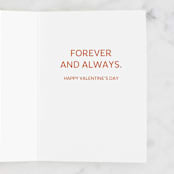 "olive you" - Single Greeting Cards in Olive by Gina Grittner - Interior