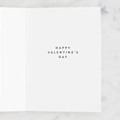 "Bold Frame Love" - Single Greeting Cards in Rose Gold by Katharine Watson - Interior