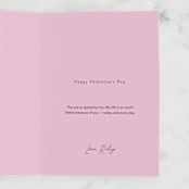 "Flower Power" - Single Greeting Cards in Candy by Morgan Kendall - Customizable Interior Example