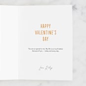 "Peel the love" - Single Greeting Cards in Carnation by Annie Holmquist - Customizable Interior Example
