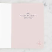 "Paris love map" - Single Greeting Cards in Seafoam by Sabrin Deirani - Interior
