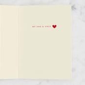"You're My Nest Friend" - Single Greeting Cards in Leaves by Morgan Ramberg - Interior