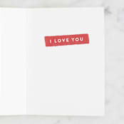 "Highlight" - Single Greeting Cards in Blush by Sara Hicks Malone - Interior