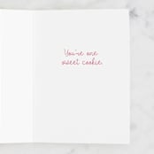 "Sugar Cookie" - Single Greeting Cards in Peony by Ashley Presutti Beasley - Interior