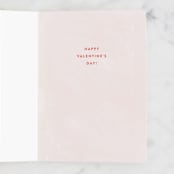"All the hugs and kisses" - Single Greeting Cards in Pearl by Pixel and Hank - Interior