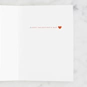 "Through Sunshine" - Single Greeting Cards in Peony by Morgan Ramberg - Interior