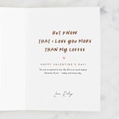 "espresso love" - Single Greeting Cards in Mug by Creo Study - Customizable Interior Example