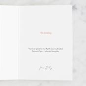 "My Gloat" - Single Greeting Cards in Wood by mo kelley - Customizable Interior Example
