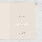 "Love Wins" - Single Greeting Cards in Rainbow by Pati Cascino - Customizable Interior Example