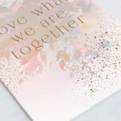 "floral" - Single Greeting Cards in Rose by Lori Wemple - Close-Up