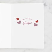 "Valentine Gift Shop" - Single Greeting Cards in Azalea by Becky Nimoy - Interior