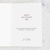 "Bloom And Grow" - Single Greeting Cards in Bouquet by Baumbirdy - Customizable Interior Example